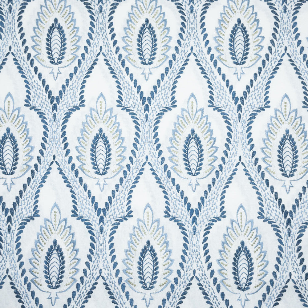 Lutz 4 Seaspray by Stout Fabric Stout Fabric Lutz 4 SeasprayFabric COMFORTABLE LIVING HAZE/NAVY 65%LIN 35%SVI %BEMB INDIA </p><p>Repeat: H: 6.625, V: 15.500 51 in - Fabric Carolina -