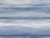 Seabrook Designs Wallpaper Sunset Stripes Moody Blue and Frost LW50402
