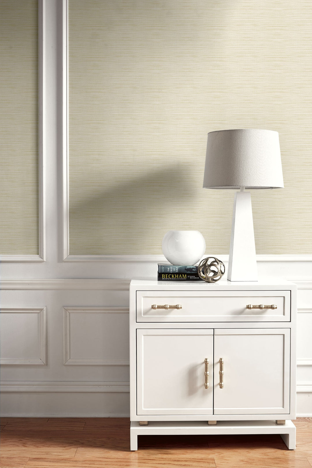 Toweling Faux Linen French Vanilla LW50805 by Seabrook Designs Designer Wallpaper