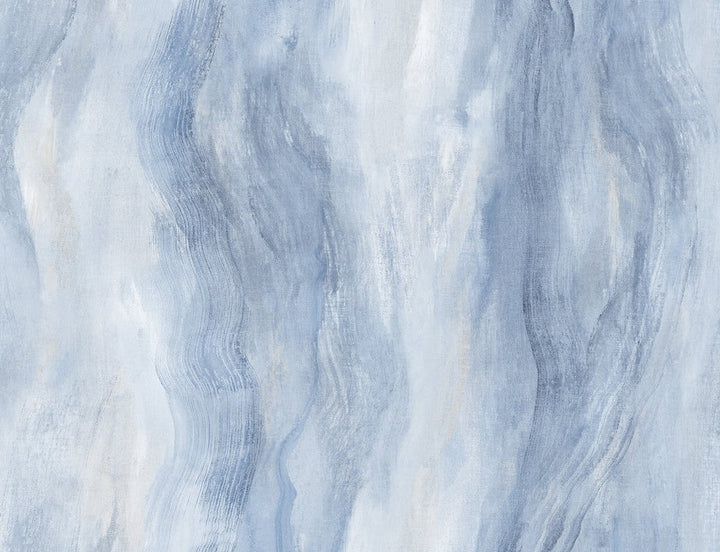 Smoke Texture Embossed Vinyl Blue Lake LW50902 by Seabrook Designs Designer Wallpaper