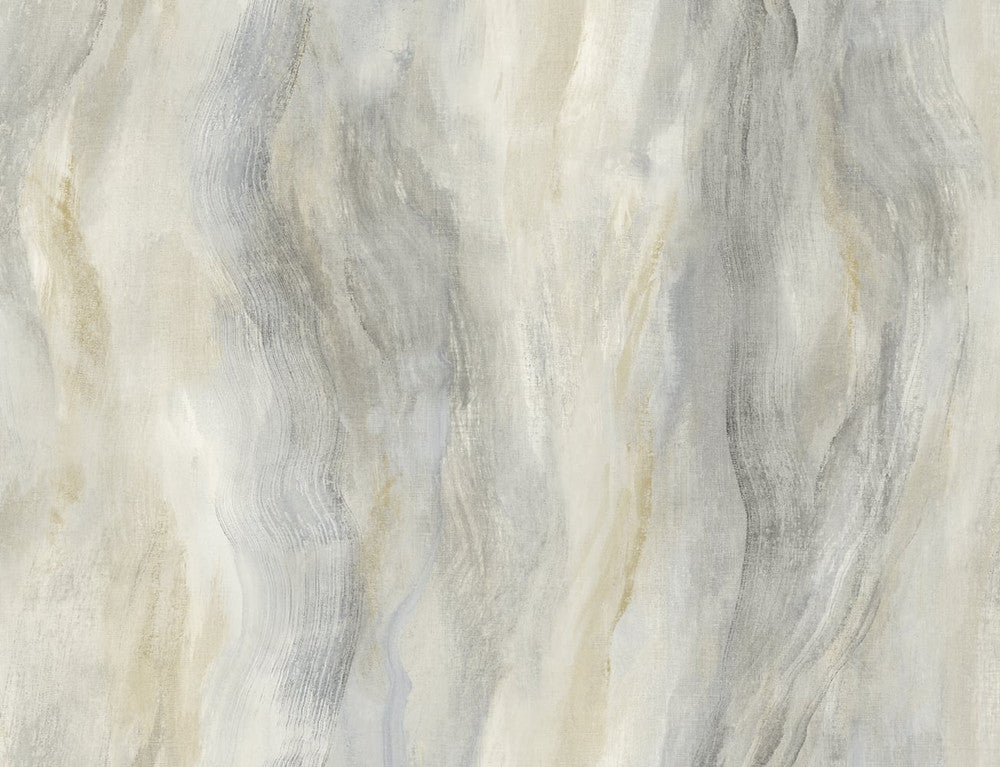 Smoke Texture Embossed Vinyl Morning Snowfall LW50908 by Seabrook Designs Designer Wallpaper