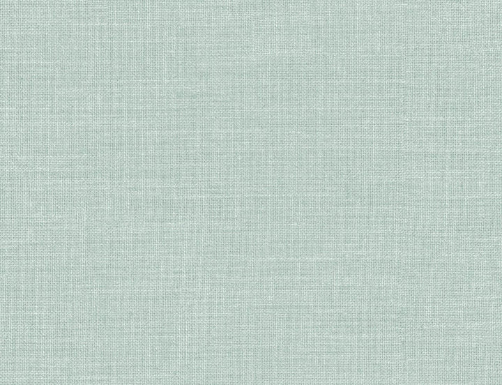Hopsack Embossed Vinyl Victorian Jade LW51104 by Seabrook Designs Designer Wallpaper