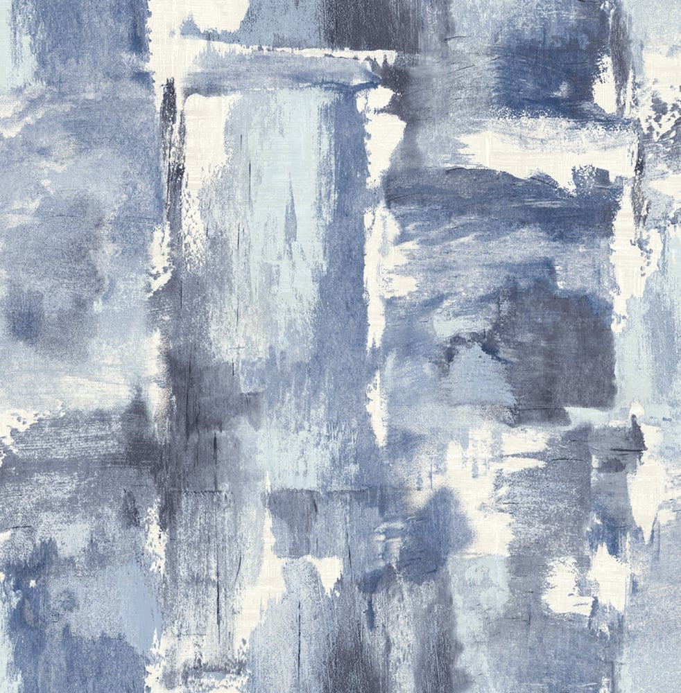 Dry Brush Faux Frozen Lake LW51302 by Seabrook Designs Designer Wallpaper