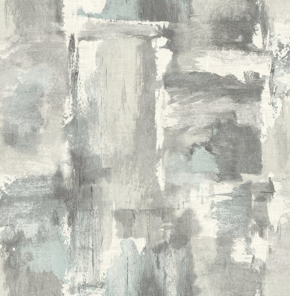 Dry Brush Faux Snowy Mountain LW51308 by Seabrook Designs Designer Wallpaper