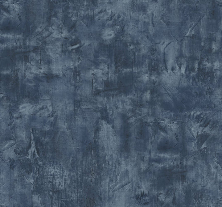 Rustic Stucco Faux Denim Blue LW51702 by Seabrook Designs Designer Wallpaper