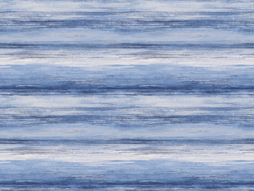 Sunset Stripes Fabric Moody Blue and Frost LW52002F by Seabrook Designs Designer Fabric
