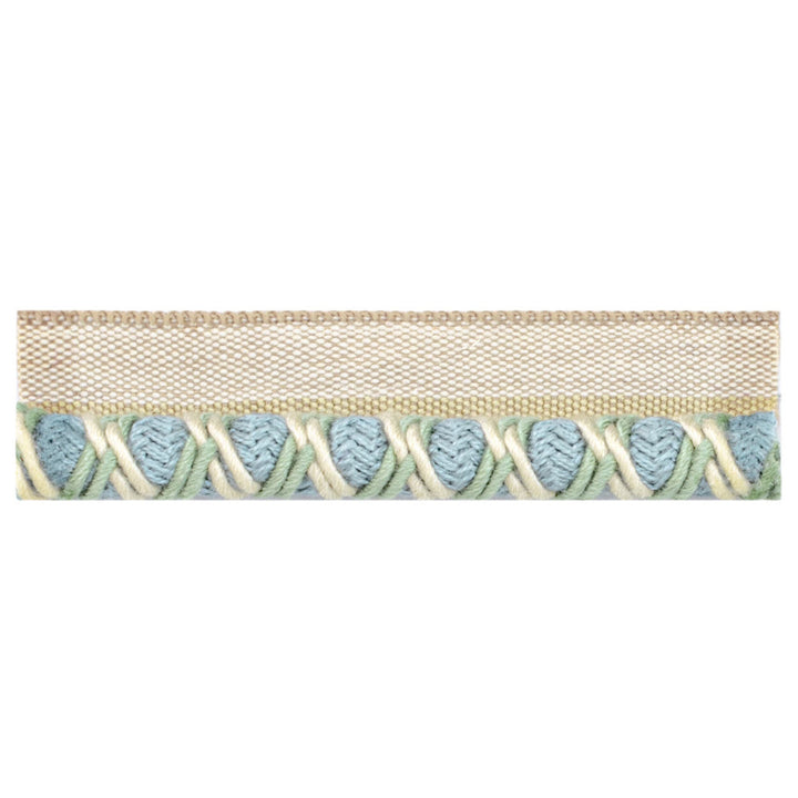 Lyric 4 Chambray by Stout Trim Stout Trim Lyric 4 ChambrayTrim VISIONS OF COLOR TRIM TURKEY </p><p>Repeat: H: 0.375, V: 0.000 0.38 in - Fabric Carolina -