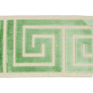 Europatex Fabric Labyrinth Caribbean Green