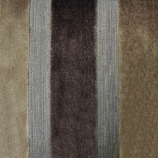 Lara's Velvet-Stripe-Mink by Europatex Designer Fabric Lara's Velvet 57% Polyester / 43% Viscose China See Sample Horizontal: N/A and Vertical: N/A 55.00 inches  - Swanky Fabrics -