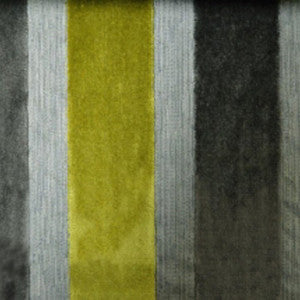 Europatex Fabric Lara's Velvet Stripe Slate