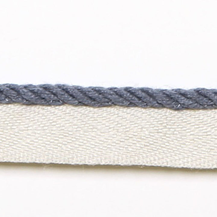 Le Lin Micro Cord Blue by Europatex Designer Fabric Le Lin 63% Linen, 37% Rayon 0.13 inches - Swanky Fabrics -