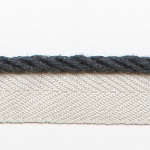 Europatex Fabric Le Lin Micro Cord Blueberry