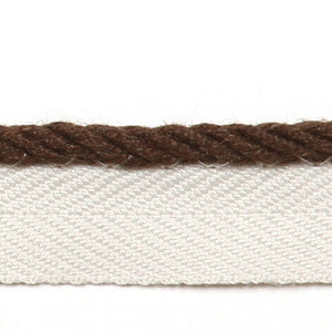 Europatex Fabric Le Lin Micro Cord Brown