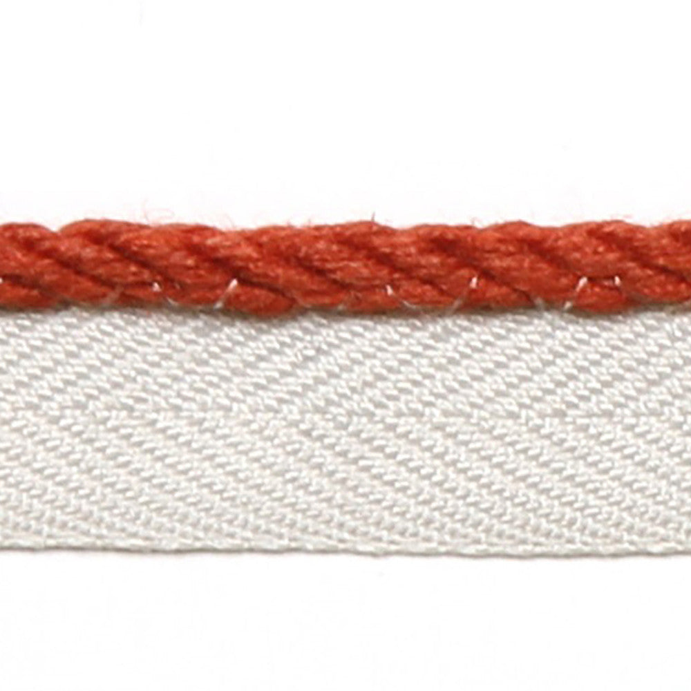 Le Lin Micro Cord Coral by Europatex Designer Fabric Le Lin 63% Linen, 37% Rayon 0.13 inches - Swanky Fabrics -