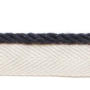 Europatex Fabric Le Lin Micro Cord Navy