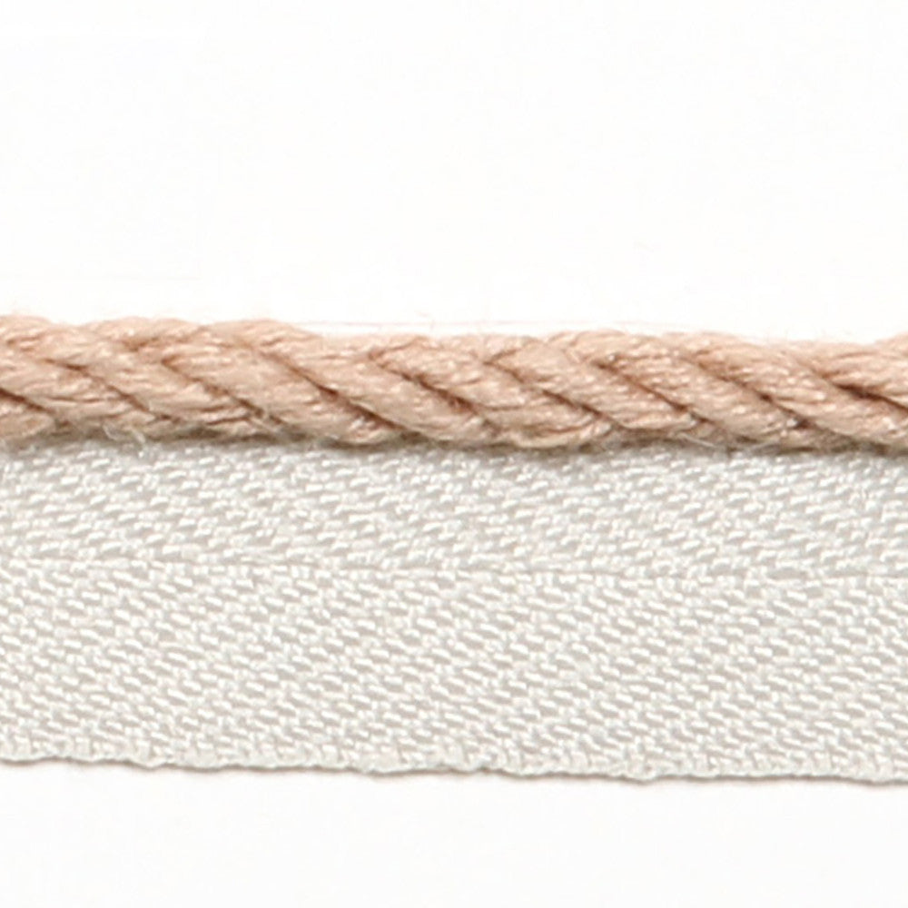 Le Lin Micro Cord Nude by Europatex Designer Fabric Le Lin 63% Linen, 37% Rayon 0.13 inches - Swanky Fabrics -