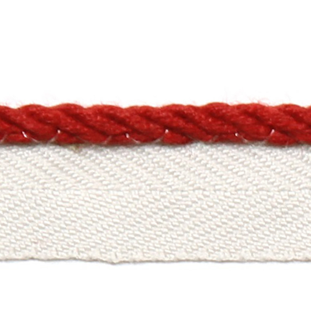 Le Lin Micro Cord Rouge by Europatex Designer Fabric Le Lin 63% Linen, 37% Rayon 0.13 inches - Swanky Fabrics -