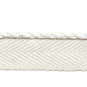 Europatex Fabric Le Lin Micro Cord White