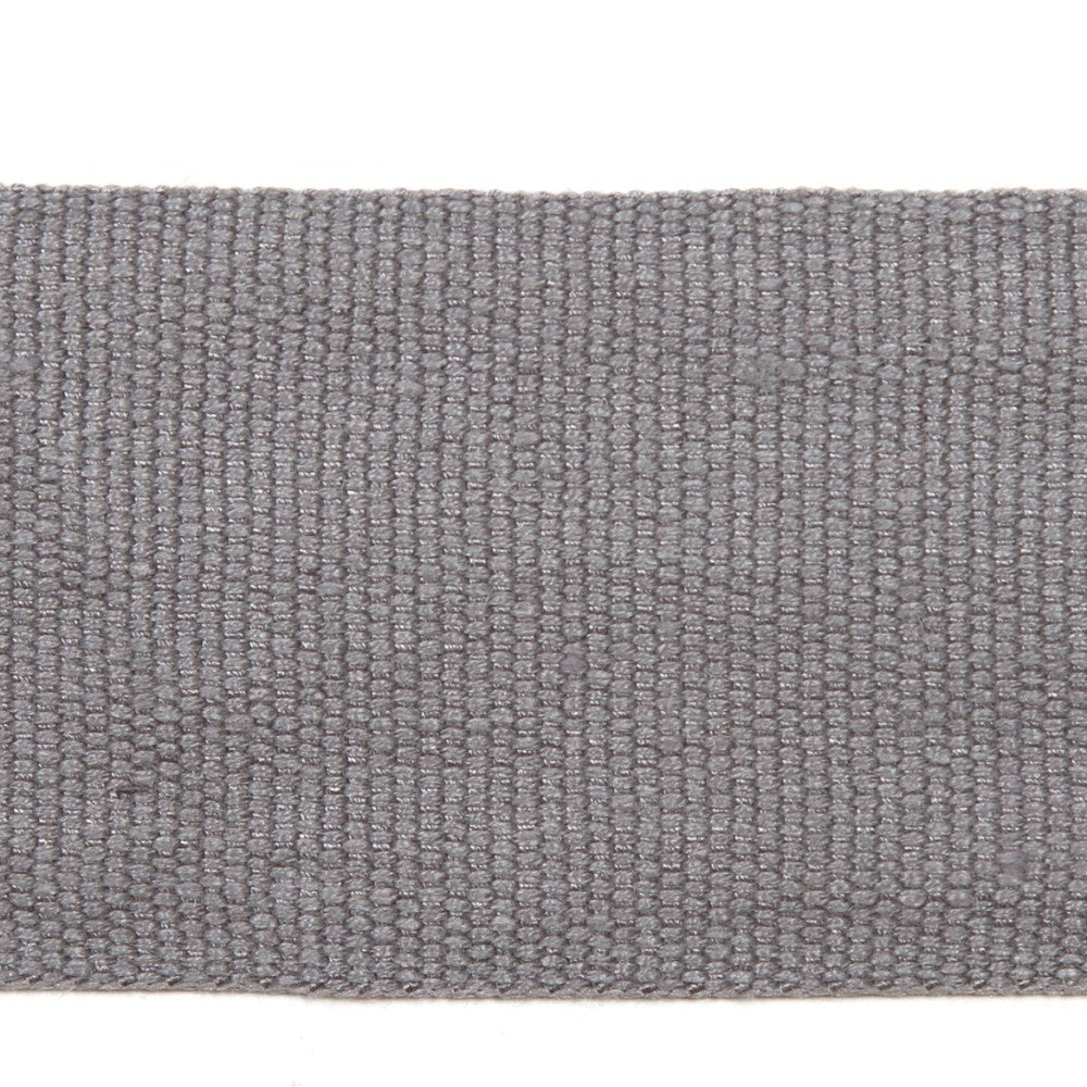 Le Lin 2 Tape Battleship by Europatex Designer Fabric Le Lin 63% Linen, 37% Rayon 2.00 inches - Swanky Fabrics -