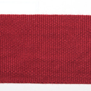 Europatex Fabric Le Lin 2 Tape Rouge
