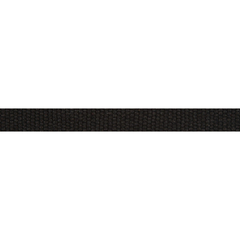 Le Lin Micro Tape Black by Europatex Designer Fabric Le Lin 63% Linen, 37% Rayon 0.56 inches - Swanky Fabrics -
