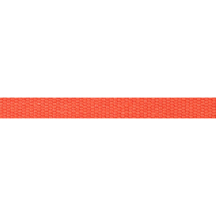 Le Lin Micro Tape Dark Coral by Europatex Designer Fabric Le Lin 63% Linen, 37% Rayon 0.56 inches - Swanky Fabrics -