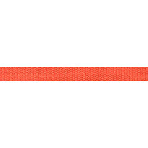 Europatex Fabric Le Lin Micro Tape Dark Coral