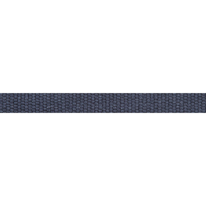 Le Lin Micro Tape Navy by Europatex Designer Fabric Le Lin 63% Linen, 37% Rayon 0.56 inches - Swanky Fabrics -