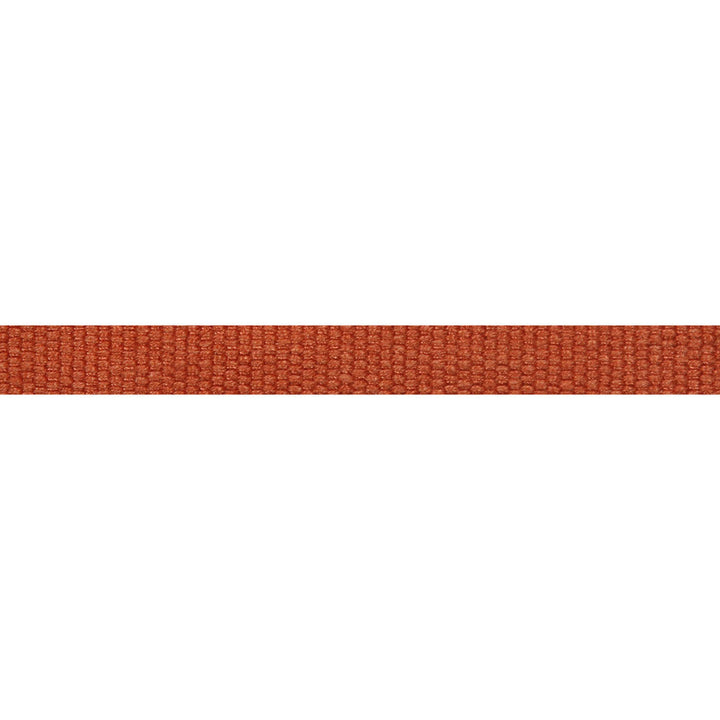 Le Lin Micro Tape Rust by Europatex Designer Fabric Le Lin 63% Linen, 37% Rayon 0.56 inches - Swanky Fabrics -