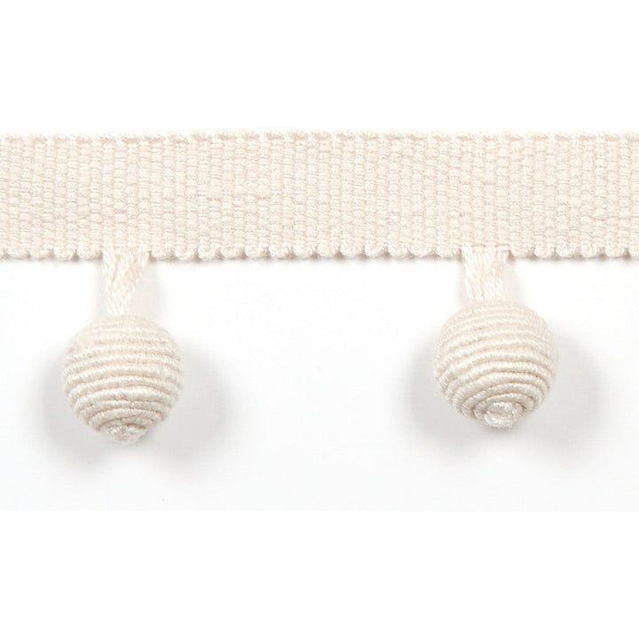 Le Lin Beaded Fringe Canvas by Europatex Designer Fabric Le Lin 63% Linen, 37% Rayon 1.46 inches - Swanky Fabrics -