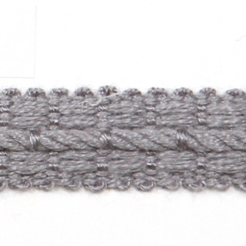 Le Lin Braid Battleship by Europatex Designer Fabric Le Lin 63% Linen, 37% Rayon 0.50 inches - Swanky Fabrics -