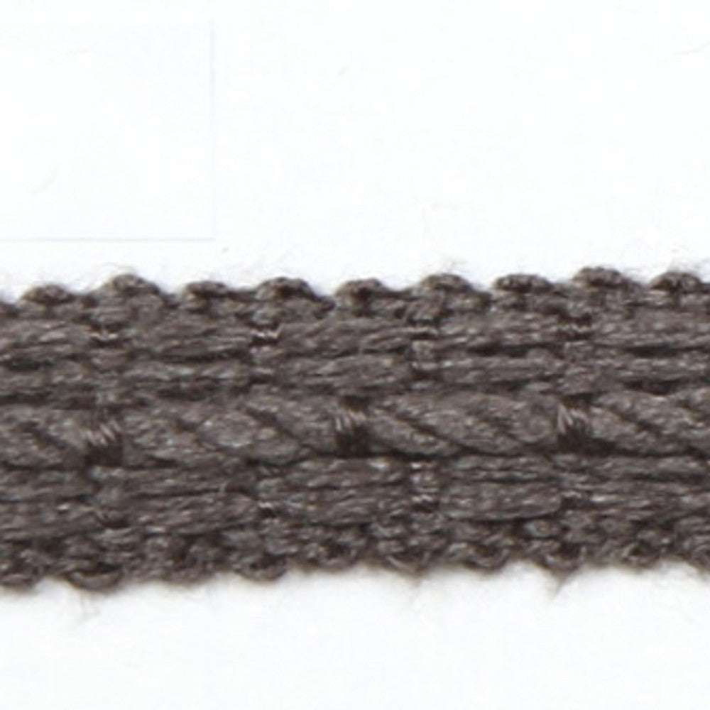 Le Lin Braid Steel by Europatex Designer Fabric Le Lin 63% Linen, 37% Rayon 0.50 inches - Swanky Fabrics -