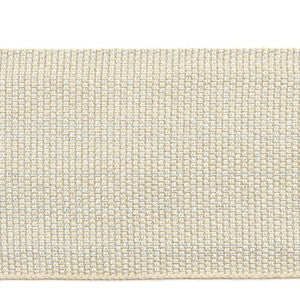 Europatex Fabric Le Lin Metallic Tape Porcelain