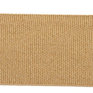Europatex Fabric Le Lin Metallic Tape Copper