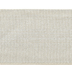 Europatex Fabric Le Lin Metallic Tape Silver
