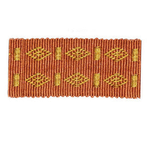 Europatex Fabric Le Puy Cinnabar