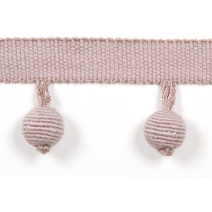 Europatex Fabric Le Lin Beaded Fringe Grape