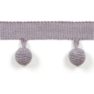 Europatex Fabric Le Lin Beaded Fringe Tranquility