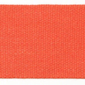 Europatex Fabric Le Lin 2 Tape Dark Coral