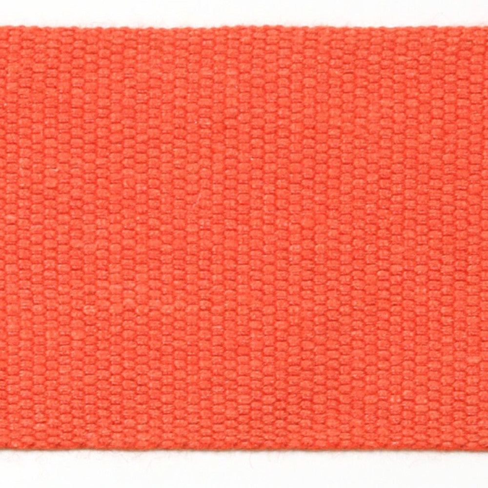Le Lin 2 Tape Dark Coral by Europatex Designer Fabric Le Lin 63% Linen, 37% Rayon 2.00 inches - Swanky Fabrics -
