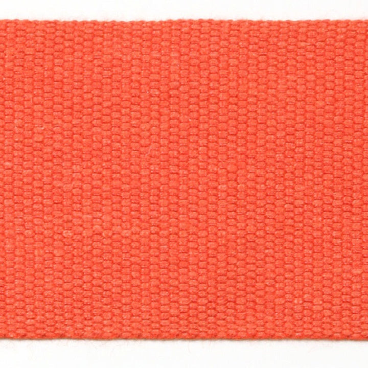 Le Lin 2 Tape Dark Coral by Europatex Designer Fabric Le Lin 63% Linen, 37% Rayon 2.00 inches - Swanky Fabrics -