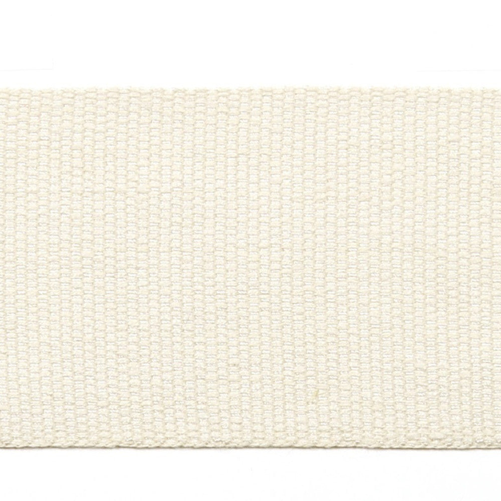 Le Lin 2 Tape Canvas/Ivory by Europatex Designer Fabric Le Lin 63% Linen, 37% Rayon 2.00 inches - Swanky Fabrics -