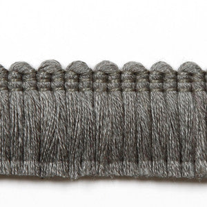Europatex Fabric Legacy Brushed Fringe Gray