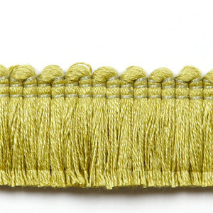 Europatex Fabric Legacy Brushed Fringe Kiwi