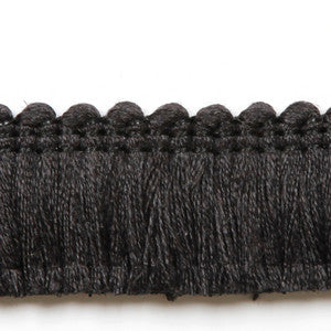 Europatex Fabric Legacy Brushed Fringe Smoke