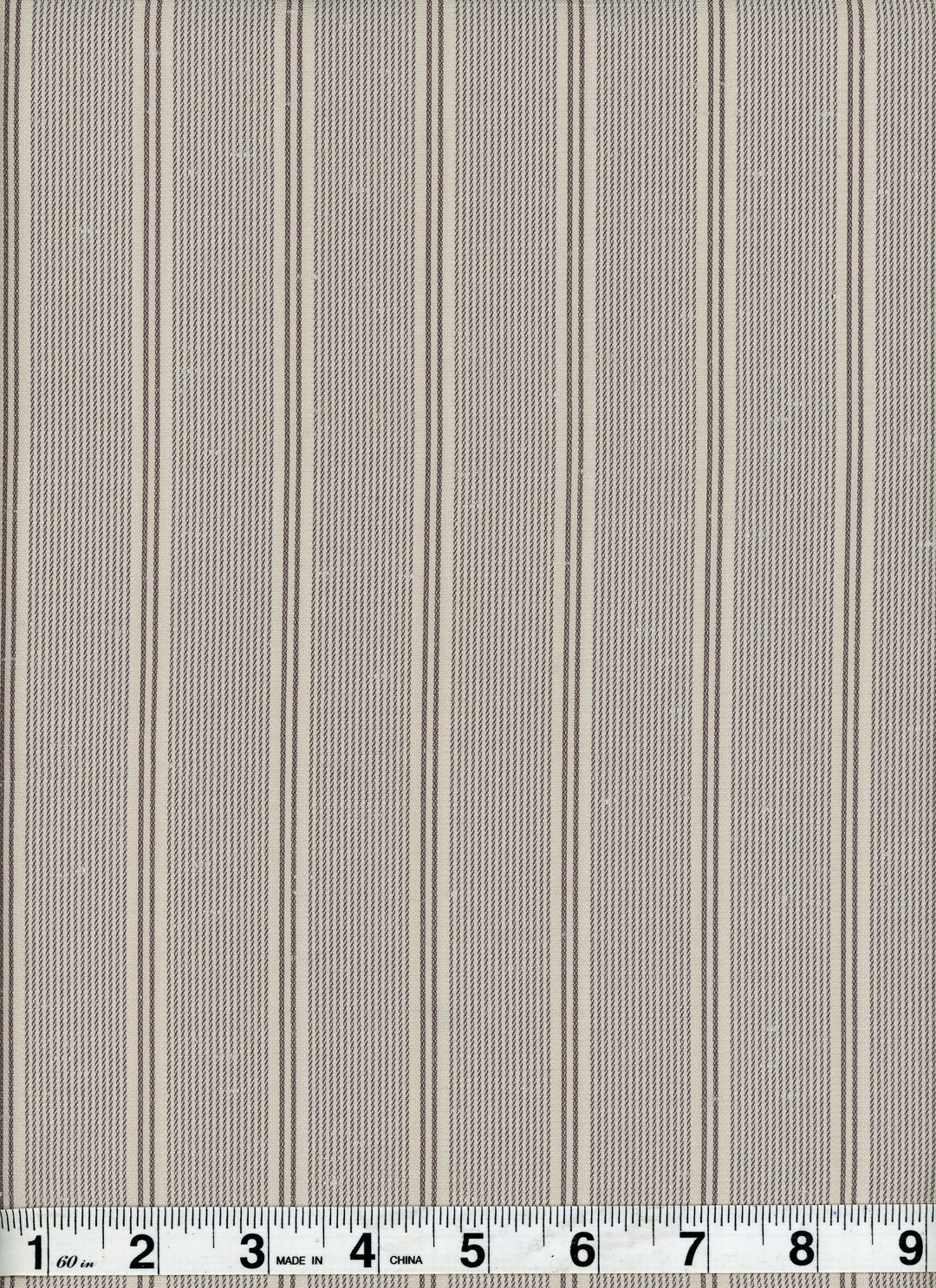 Leostripe Charcoal by Heritage Fabric - Polyester - India - 54" - Fabric Carolina -