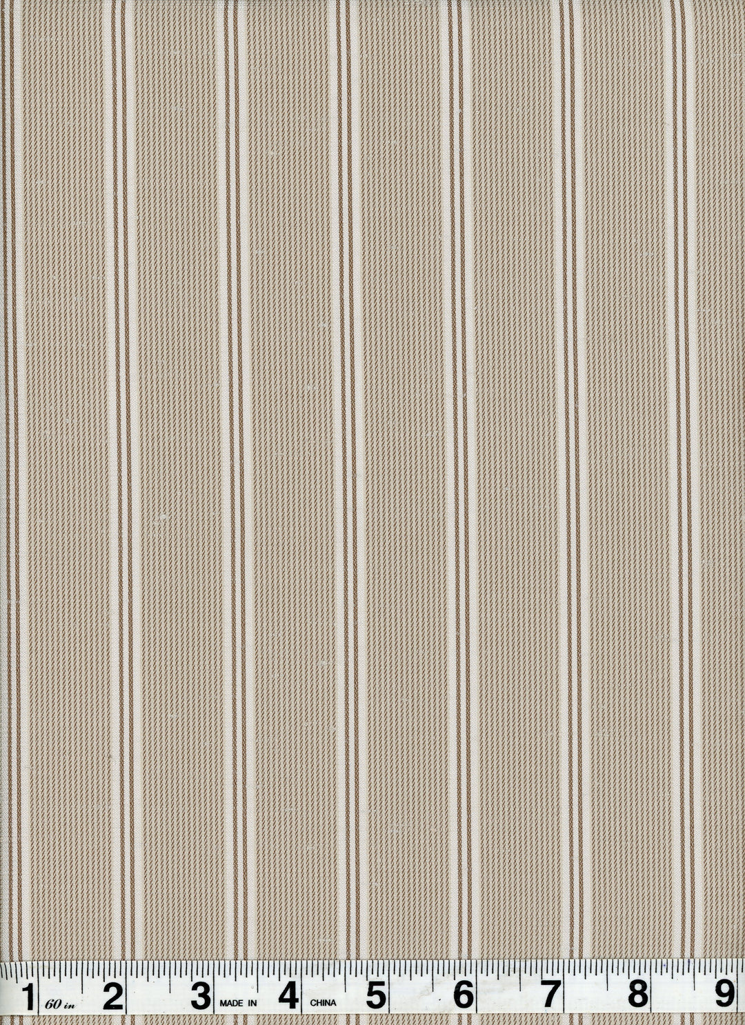 Leostripe Mink by Heritage Fabric - Polyester - India - 54" - Fabric Carolina -
