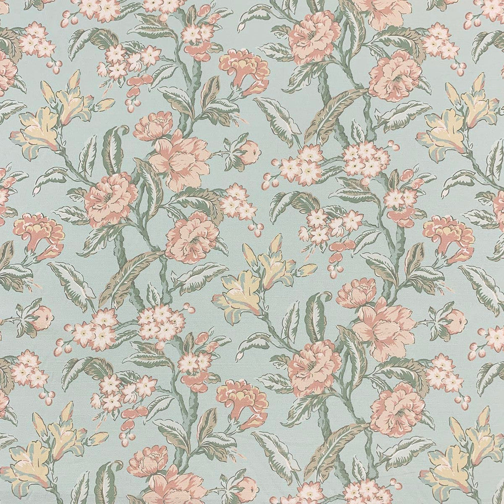 Lillian August Kate Caribe by Magnolia Designer Fabric - 55% Linen, 45% Cotton Spain 50000 Horizontal: 27.17 and Vertical: 22.13 54 - Swanky Fabrics -