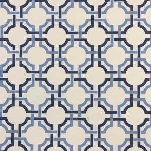 Magnolia Fabric Lillian August Lacey Santorini