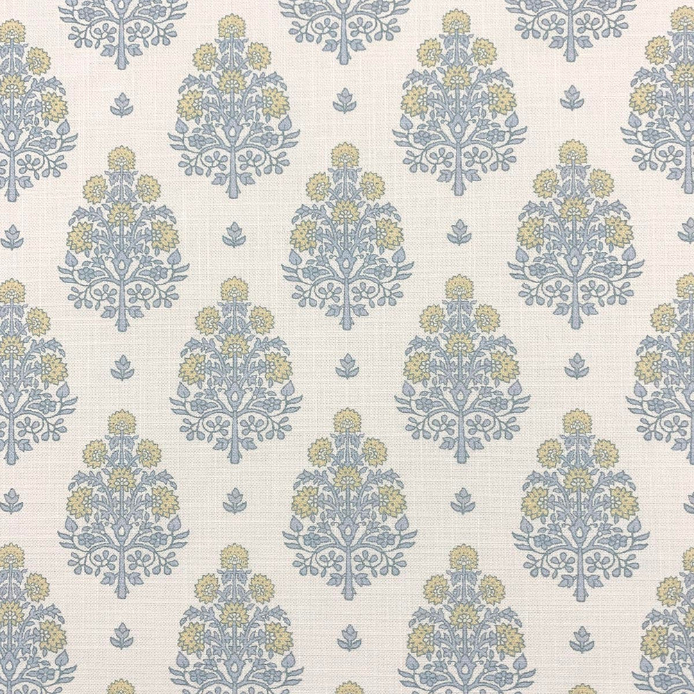 Lillian August Rory Skyblue by Magnolia Designer Fabric - 100% Cotton Spain 50000 Horizontal: 4.5 and Vertical: 5.32 54 - Swanky Fabrics -